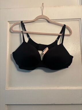 Black Seamless T-Shirt Bra - Women Intimates wireless